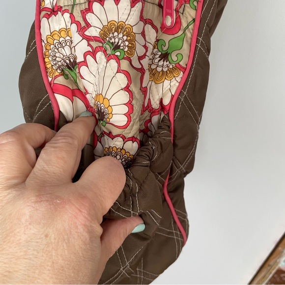 Cinda B Bella Fiore Cocoa Diaper Bag Tote - Picture 4 of 16